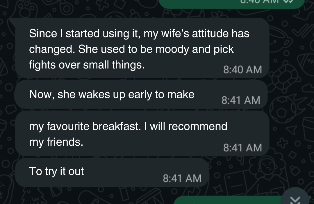 Customer result