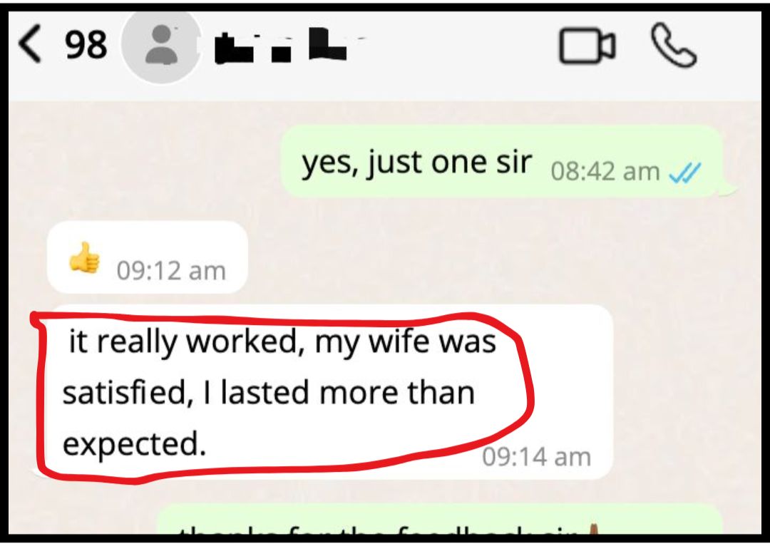 Customer result