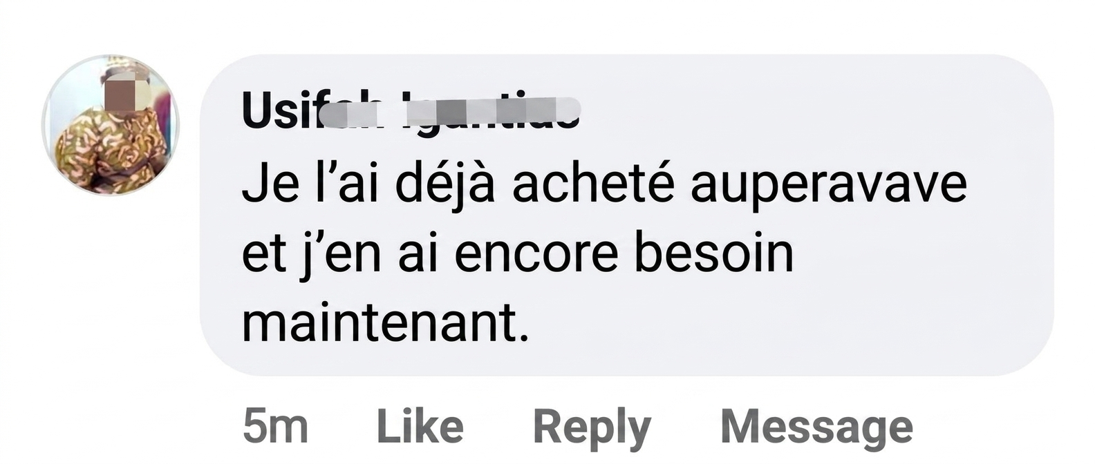 Témoignage client