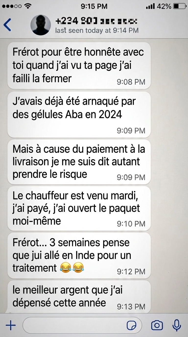 Témoignage client